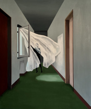 Named contemporary work « Le vent dans le voile », Made by PADDY