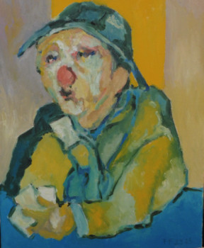 Named contemporary work « Clowns sage », Made by FAYARD