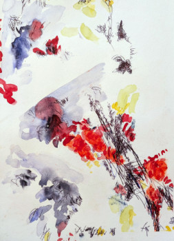 Named contemporary work « Les fleurs de jadis », Made by BERNARD FILIPPI