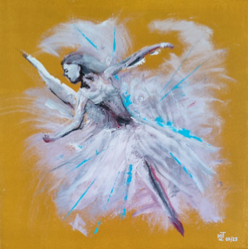 Named contemporary work « Ballerine », Made by MARIE-LAURE TOURNIER