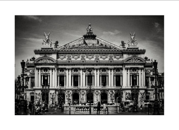 Named contemporary work « Opéra Garnier », Made by MIGUEL DUVIVIER