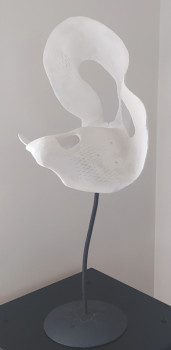 Named contemporary work « Ondulation », Made by HERVé GUIGALL