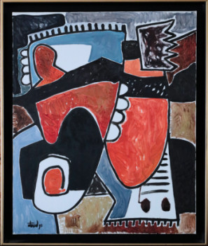 Named contemporary work « Peinture à l'huile 5246 », Made by MIGUEL DUVIVIER