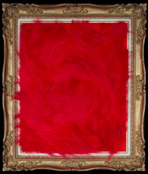 Named contemporary work « Red skin », Made by MIGUEL DUVIVIER