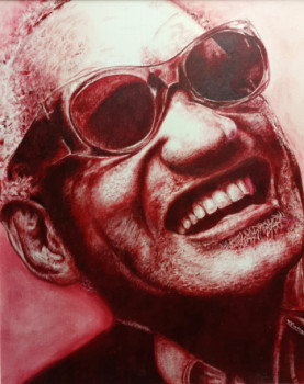 Named contemporary work « Ray Charles », Made by MAURICE MOYNE