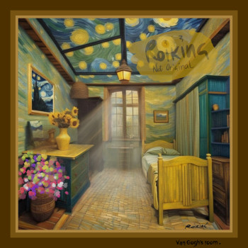 Named contemporary work « Habitación de Van Gogh », Made by ROIKING