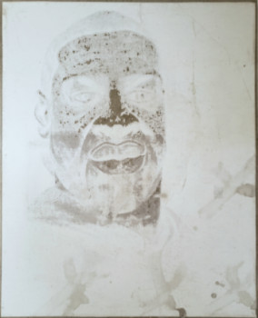Named contemporary work « Portrait de George Floyd - Portrait of George Floyd », Made by LAWRENCE