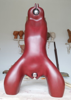 Named contemporary work « Ídolo sexual », Made by FRAN CINTERO