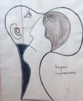 Named contemporary work « hapax legomenon », Made by JOAQUíN GóMEZ