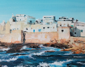 Named contemporary work « ESSAOUIRA », Made by E.BOREL