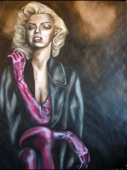 Named contemporary work « Marilyn Monroe façon Le Caravage », Made by ERIC ERIC