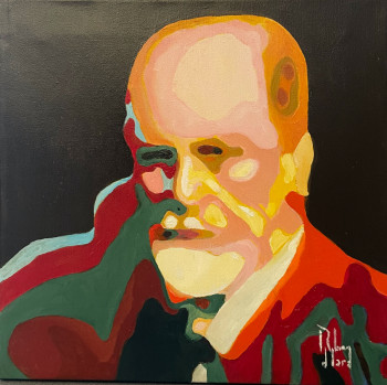 Named contemporary work « Retrato de Sigmund freud », Made by ROMAN MANRIQUE DE LARA