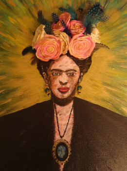 Named contemporary work « FRIDA », Made by GINO
