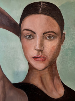Named contemporary work « Anna », Made by MANEL MONTAñES