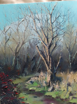 Named contemporary work « In the forest », Made by DAVID ESTERRI