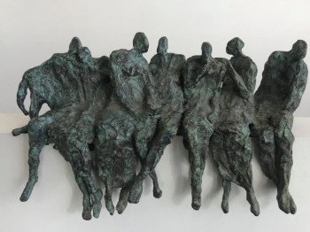 Named contemporary work « Nous on a tout notre temps », Made by VéRONIQUE LONCHAMP