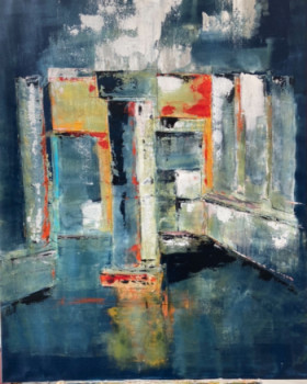 Named contemporary work « Architecture-Act », Made by ERNIE