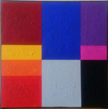 Named contemporary work « 40x40cm 12-06-24 », Made by A.M. SHAPIRO
