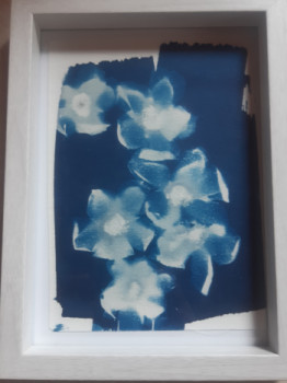 Named contemporary work « Cyanotype », Made by LEELOO