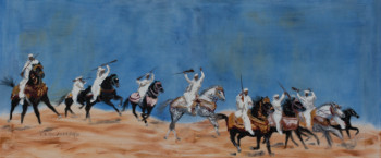 Named contemporary work « Fantasia Rennen », Made by ABDELGHAFAR