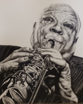 Named contemporary work « Bechet », Made by MAURICE MOYNE