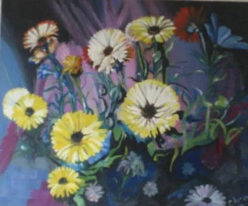 Named contemporary work « Fleurs de Verdun », Made by MJFRIBOL