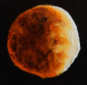 Named contemporary work « Mond », Made by ABDELGHAFAR