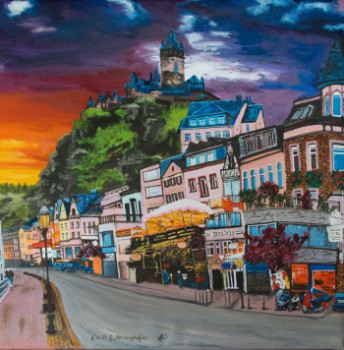 Named contemporary work « Reichsburg Cochem », Made by ABDELGHAFAR