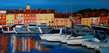 Named contemporary work « St. Tropez », Made by ABDELGHAFAR