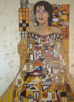 Named contemporary work « AUTOPORTRAIT », Made by REGINE PELTIER