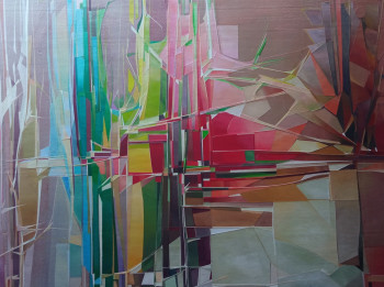 Named contemporary work « Les quatre étapes », Made by OLIVIA CHANTREUX