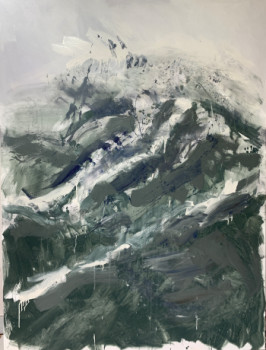 Named contemporary work « Mont Valier, from the south. », Made by BERT WILS