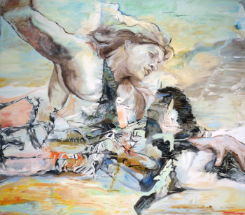 Named contemporary work « Le vent se lève à l'aube », Made by GILLES CHAMBON