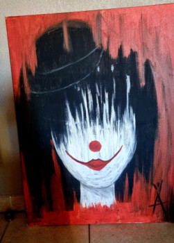 Named contemporary work « Le clown », Made by SPIRITSOUL