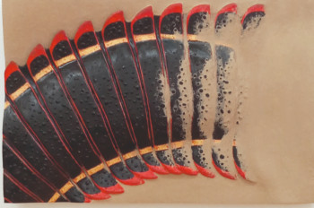 Named contemporary work « Arthropleura », Made by WINFRIED KEMPF