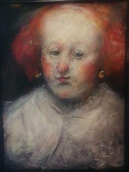 Named contemporary work « Portrait d'une Sainte », Made by LA CIGOGNE