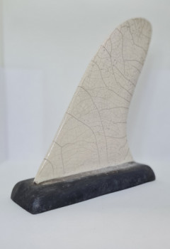 Named contemporary work « Aho aileron », Made by PHILIPPE FOURNET RAKU