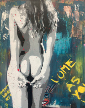 Named contemporary work « Nude », Made by ERIC DOISY