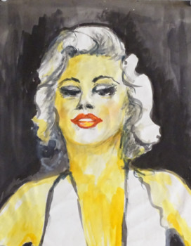 Named contemporary work « Marilyn Monroe: Zeitlose Ikone im Glanz », Made by HORST LUDWIG  "ALKUHL"