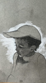 Named contemporary work « Autoportrait enfant », Made by EMMANUEL DRAI