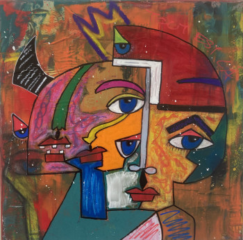 Named contemporary work « Julienne II », Made by ERIC DOISY