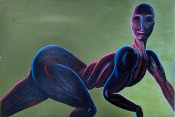 Named contemporary work « Sphinx », Made by JULIA LANGER