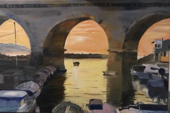 Named contemporary work « Vallon des Auffes », Made by GOUNDA