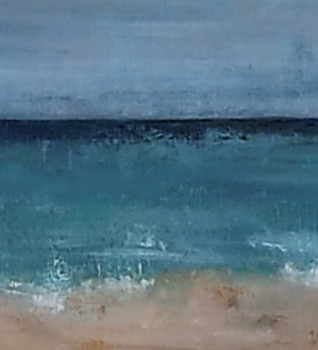 Named contemporary work « Mer d'huile », Made by DOM-L