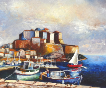 Named contemporary work « Calvi », Made by PATRICK LEMIERE