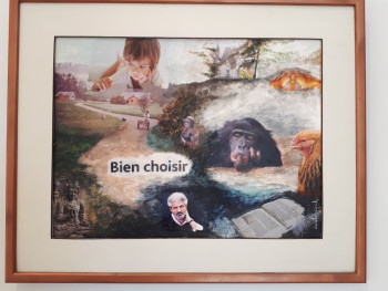 Named contemporary work « Bien choisir », Made by LUCILE LOCK