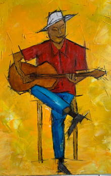 Named contemporary work « Bossa nova », Made by AFONSO ALVES DA SILVA