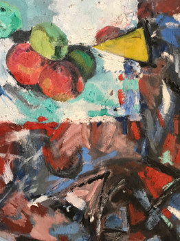 Named contemporary work « Les pommes de Cezanne », Made by LABOR