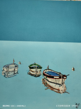 Named contemporary work « Marinas Fantasias », Made by ANTONIO CERON