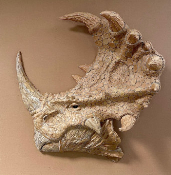 Named contemporary work « Pachyrhinosaurus », Made by ANTHONY HERCOUET